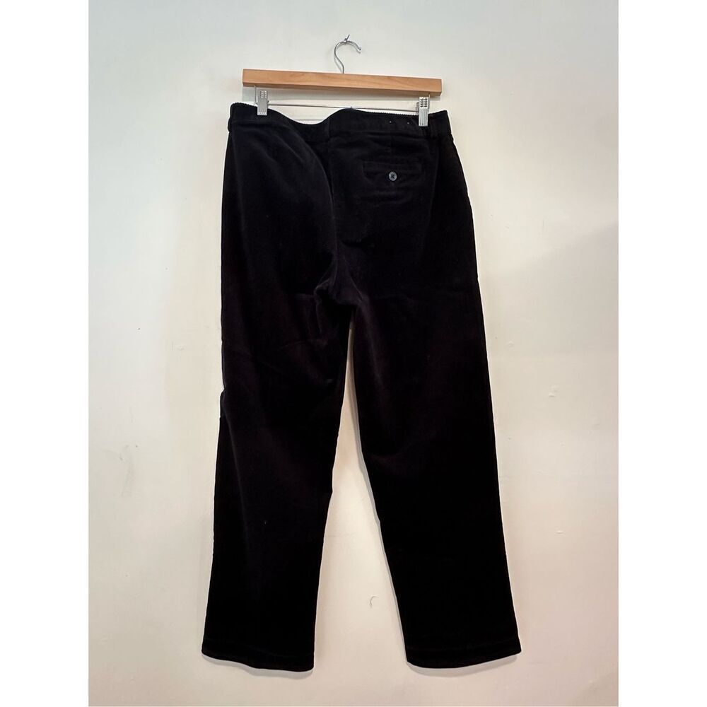 L. L. Bean Favorite Fit Womens Corduroy Black Jeans Size 12 - Picture 2 of 4